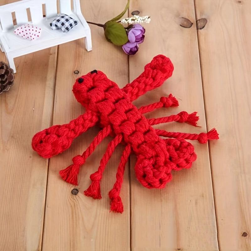 Braided Dog Chew Toy for Molar Cleaning & Bite Resistance