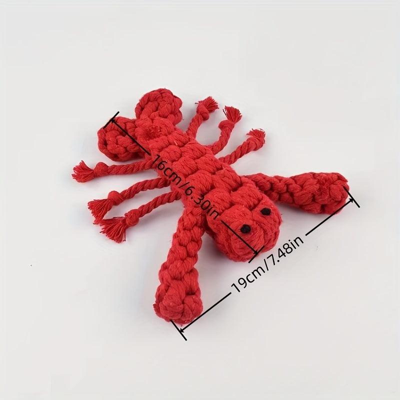 Braided Dog Chew Toy for Molar Cleaning & Bite Resistance