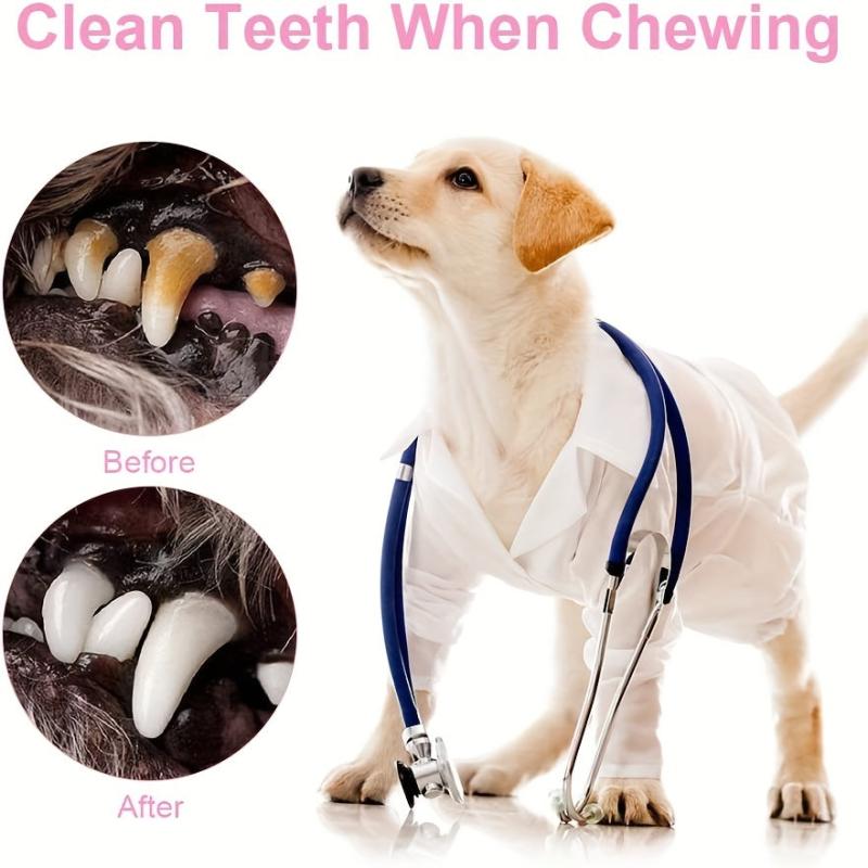 4pc Pet Rope Chew Toy Set for Dogs Interactive Training and Teeth Cleaning
