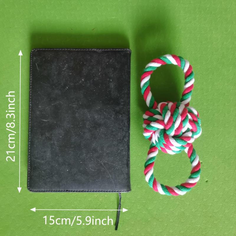 Christmas Rope Ball Toy Large Dog Chew Dog Toys Interactive And Cotton Rope Toys