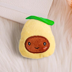 Interactive Avocado Cat Plush Toy for IQ Training