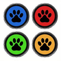 4pcs Recordable Dog Communication Buttons, Train Your Dog to Communicate