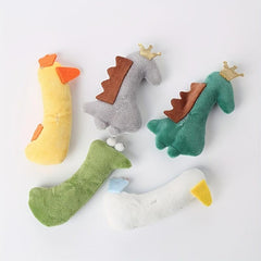 Plush Animal Shape Interactive Cat Toy