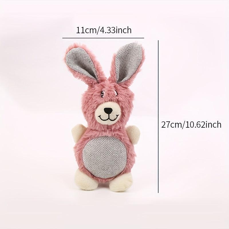 Interactive Cartoon Plush Dog Chew Toy for Endless Fun