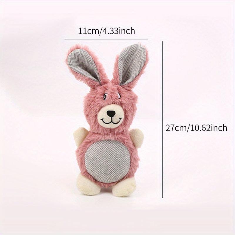 Interactive Cartoon Plush Dog Chew Toy for Endless Fun