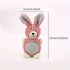 Interactive Cartoon Plush Dog Chew Toy for Endless Fun
