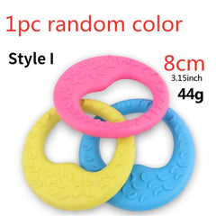 Rubber Chew Toy for Small Dogs Teeth Cleaning & Training