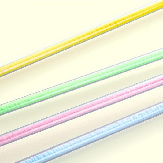 Interactive Rainbow Cat Teasing Stick Plush Toy