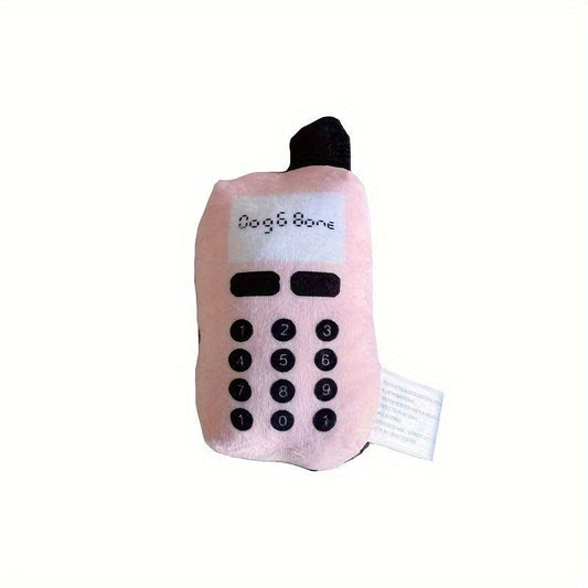 Phone Shape Dog Toy Soft Squeaky Pet Toys Durable Dog Chew Toys