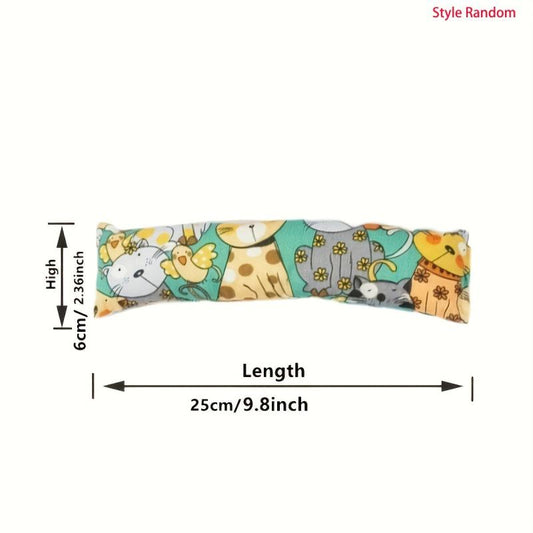 Interactive Cat Pillow Toy for Play and Chew Time