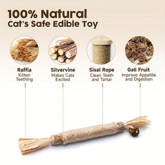 Silver Vine Sticks Cat Toy for Teeth Cleaning & Teething