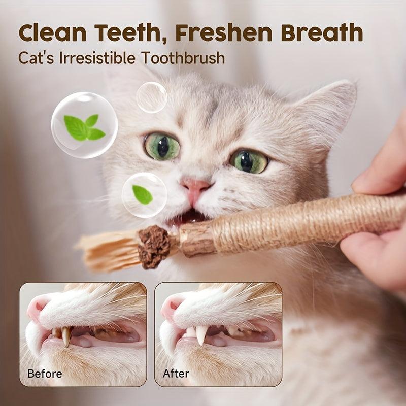 Silver Vine Sticks Cat Toy for Teeth Cleaning & Teething