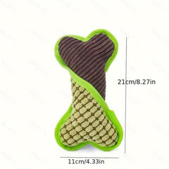 Interactive Dog Toy Plush Squeaky Chew Toy for Pet Play