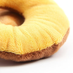 1PC Cotton Donut Pet Toy for Tugging and Chewing