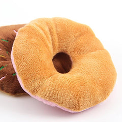 1PC Cotton Donut Pet Toy for Tugging and Chewing