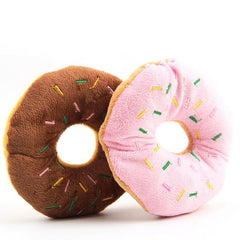 1PC Cotton Donut Pet Toy for Tugging and Chewing