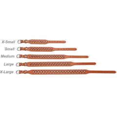 Adjustable Spiked Leather Pet Collar for Dogs