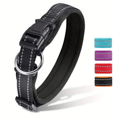 Durable Nylon Dog Collar for Daily Walks and Training Sessions
