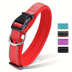 Durable Nylon Dog Collar for Daily Walks and Training Sessions