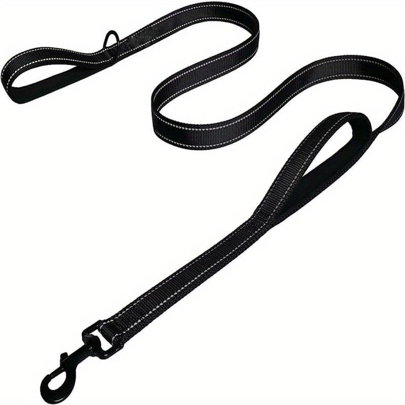 Reflective Dog Leash with Dual Handles - Medium/Large Dogs