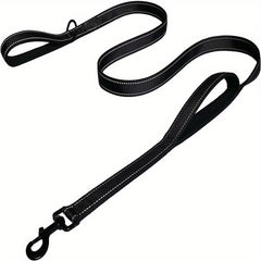 Reflective Dog Leash with Dual Handles - Medium/Large Dogs
