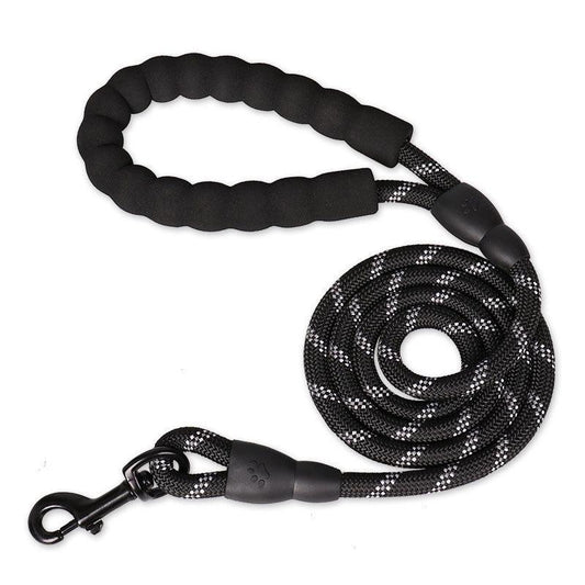 Reflective Padded Handle Pet Leash for Small Medium Dogs