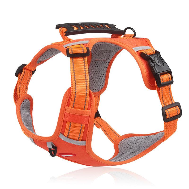 Adjustable No Pull Pet Harness Soft Padded Easy Control for Dogs Cats