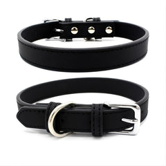 Leather Pet Collar Necklace for Dogs & Cats