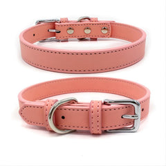 Leather Pet Collar Necklace for Dogs & Cats