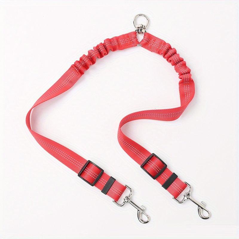 Dual Dog Leash Coupler for Small and Medium Dogs - Walking and Training