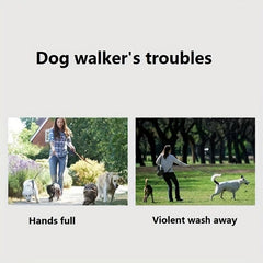 Dual Dog Leash Coupler for Small and Medium Dogs - Walking and Training