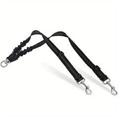 Dual Dog Leash Coupler for Small and Medium Dogs - Walking and Training