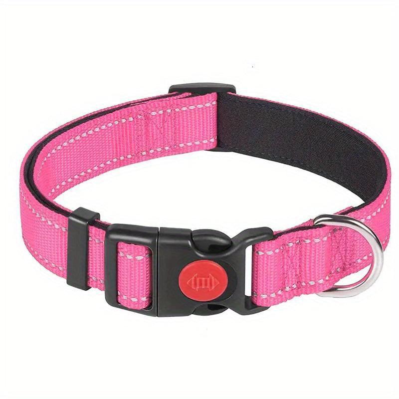 Reflective Dog Collar & Leash Set - Stylish & Durable - Adjustable & Comfortable