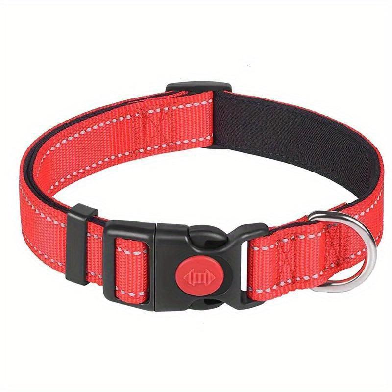 Reflective Dog Collar & Leash Set - Stylish & Durable - Adjustable & Comfortable