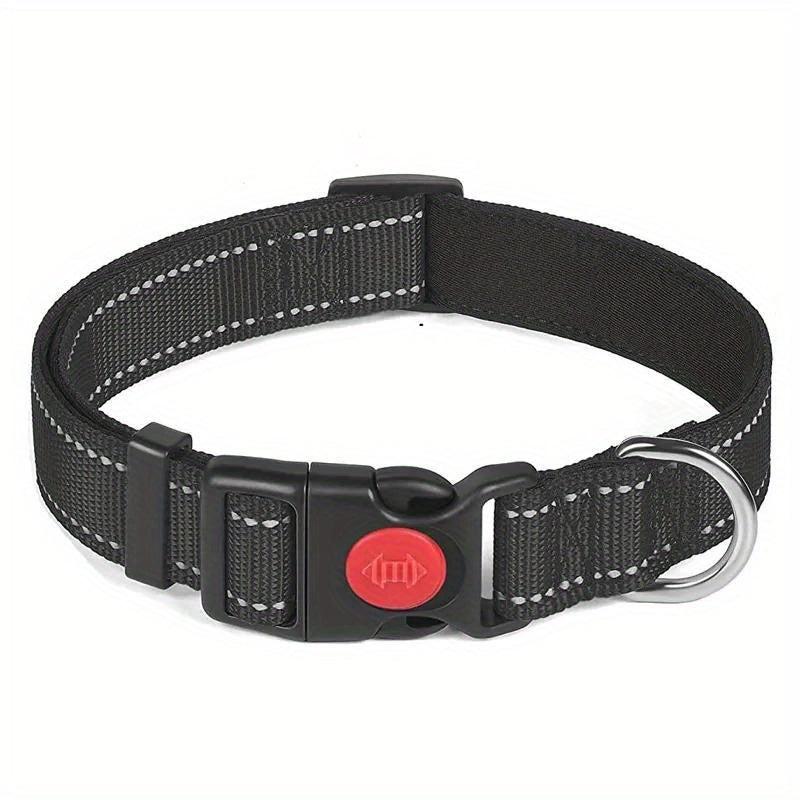 Reflective Dog Collar & Leash Set - Stylish & Durable - Adjustable & Comfortable
