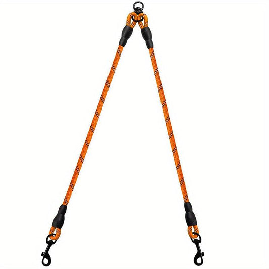 Taglory Reflective Dual Dog Leash for Small Dogs