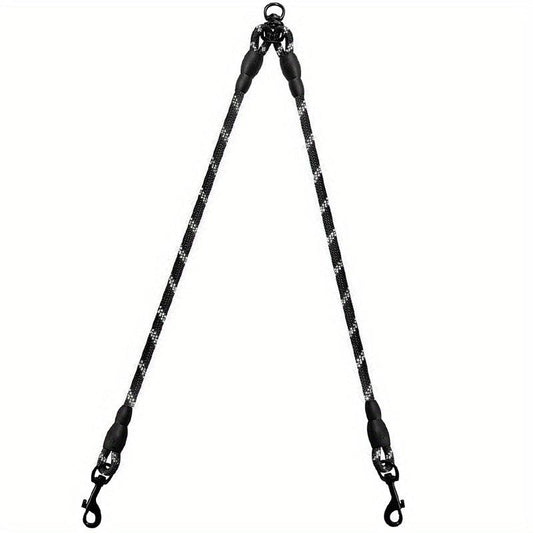 Taglory Reflective Dual Dog Leash for Small Dogs