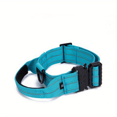 Tactical Training Dog Collar Medium/Large Dogs Nylon Reflective