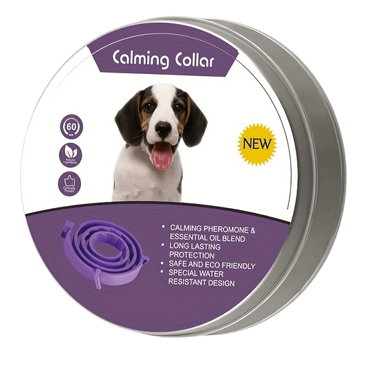Effective Safe Calming Collar For Cats Dogs Adjustable Dog Collar Anxiety Relief