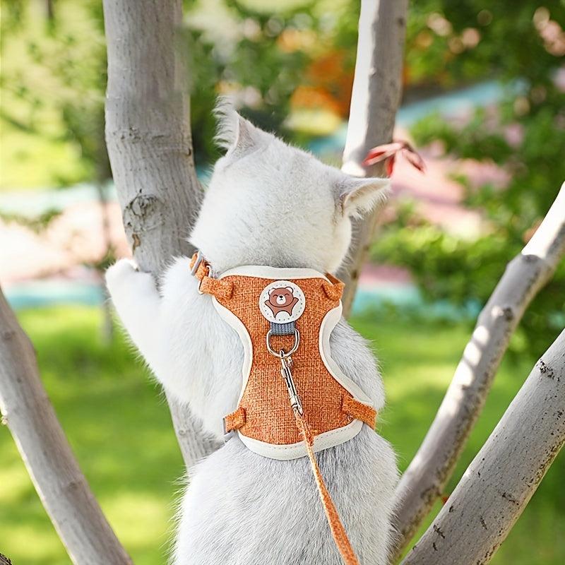 Reflective No Pull Dog Harness and Leash Set for Small Dogs