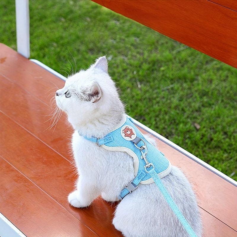 Reflective No Pull Dog Harness and Leash Set for Small Dogs