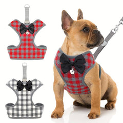 Small Dog Harness And Leash Set No Pull Pet Harness Soft Mesh Nylon Pet Vest