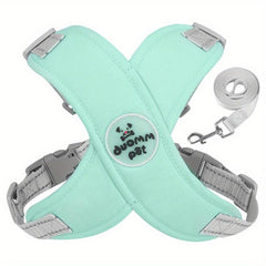 Pet Chest Strap Dog Harness And Leash Set For Small And Medium Dogs