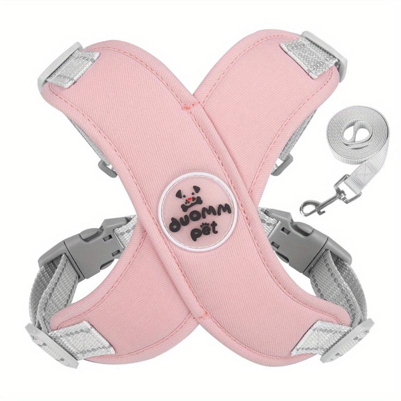 Pet Chest Strap Dog Harness And Leash Set For Small And Medium Dogs