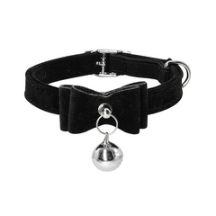 Cute Velvet Bow Collar for Small Pets