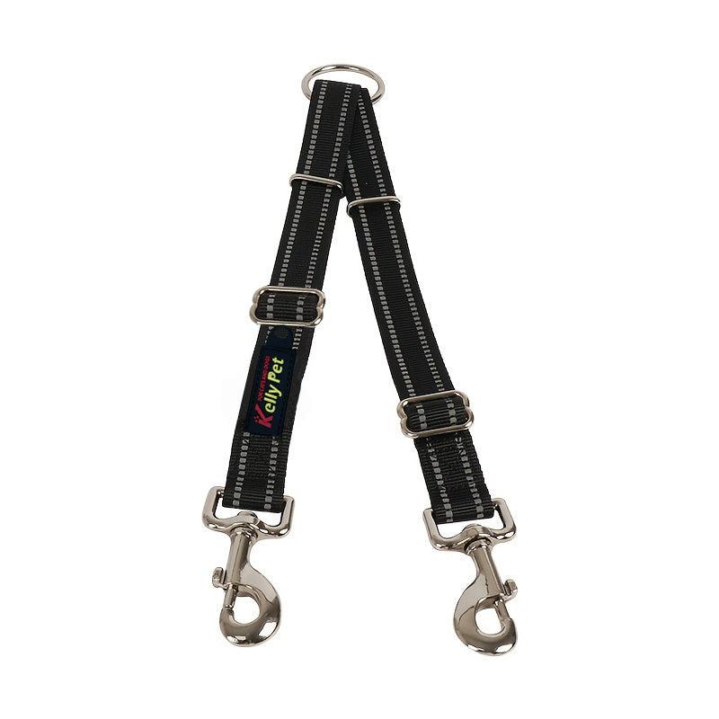 No Tangle Double Dog Leash Reflective for Outdoor Safety