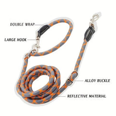 Hands-Free Crossbody Dog Leash for Running and Walking