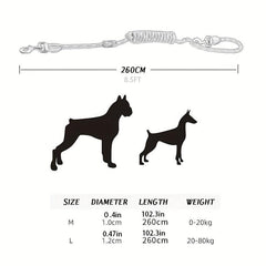 Hands-Free Crossbody Dog Leash for Running and Walking