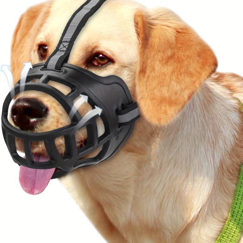 Silicone Basket Muzzle For Dogs Prevent Biting and Chewing