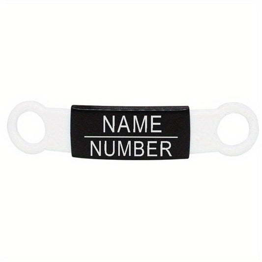 Personalized Pet Tags - Custom Engraved Name Plate for Dogs and Cats